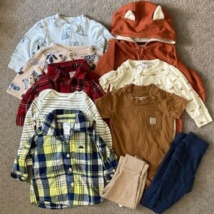 10-pc Bundle assorted baby boy clothes, 3M/3-6M.